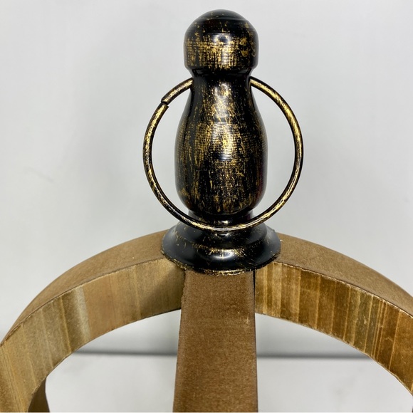 Indoor Hanging Wood Lantern LED Candle Decor - Picture 3 of 9